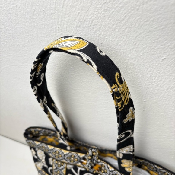 VERA BRADLEY Discontinued Bird Floral Geometric Quilted Cotton Shoulder Bag - Picture 9 of 15